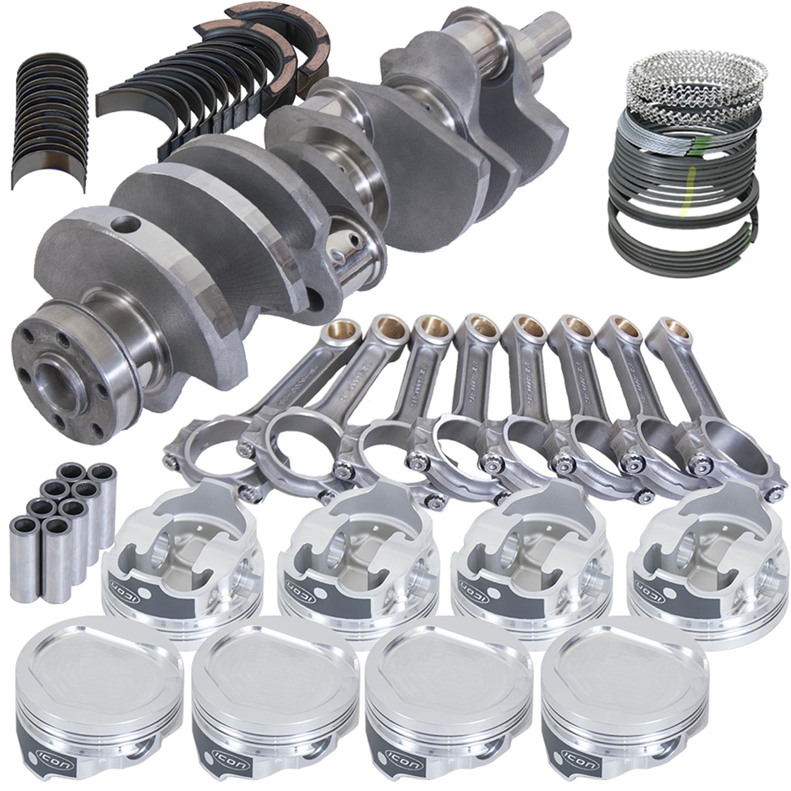Eagle Ford 351C 3.850in Crank 6.000in I-Beam Rods -20cc 4.040in Pistons Rotating Assembly