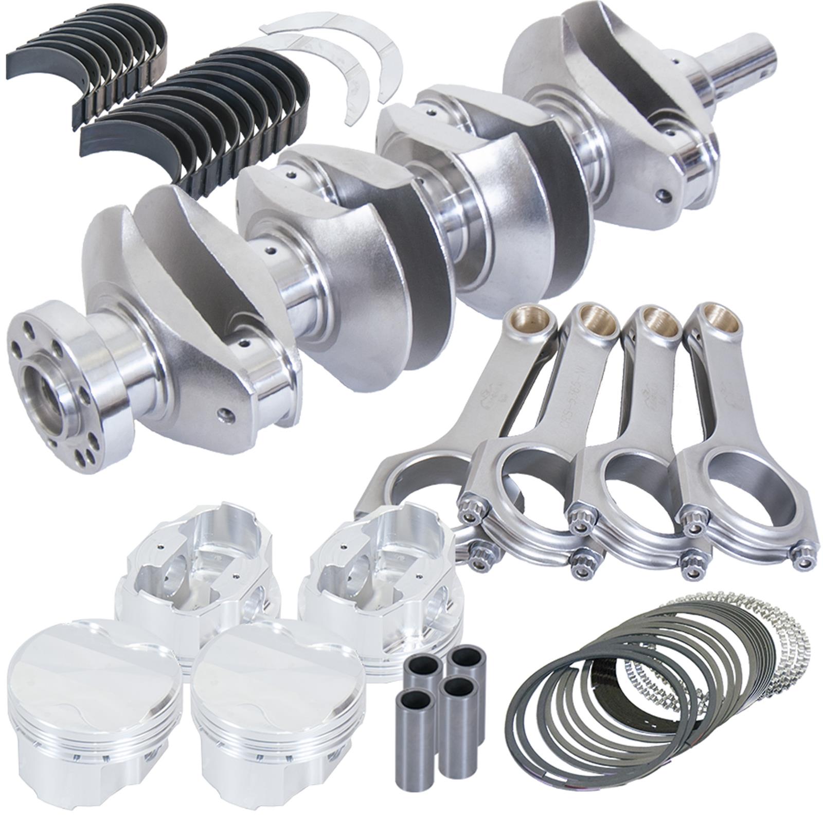 Eagle Nissan Sr20 91mm Billet Crank 5.365in H-Beam 7.3cc Dome 86.5mm Pistons Rotating Assembly