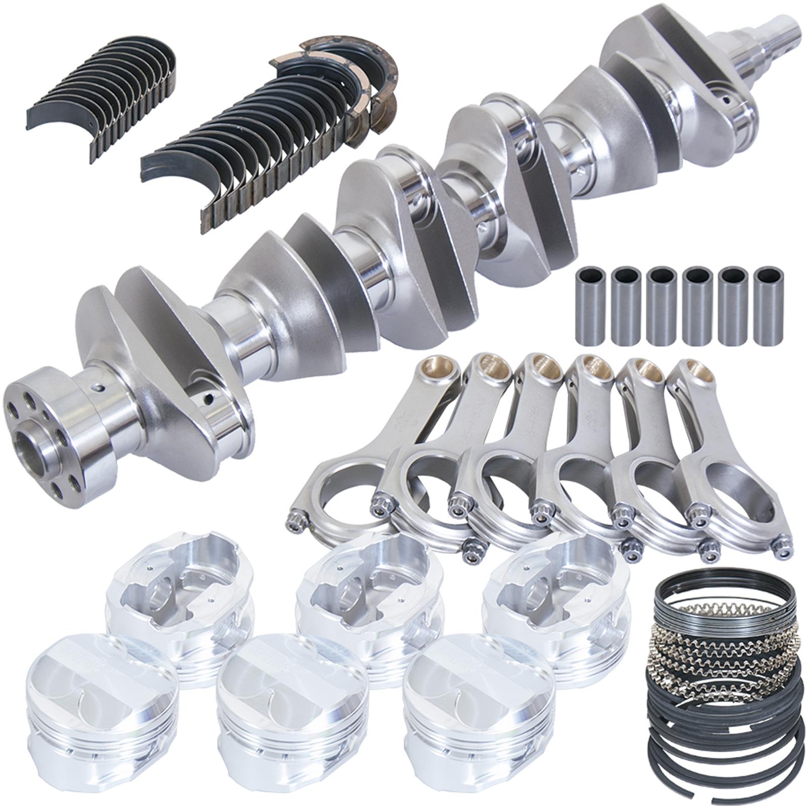 Eagle Nissan RB26 3.059in Billet Crank 4.783in H-Beam 26cc Dome 86.5mm Pistons Rotating Assembly