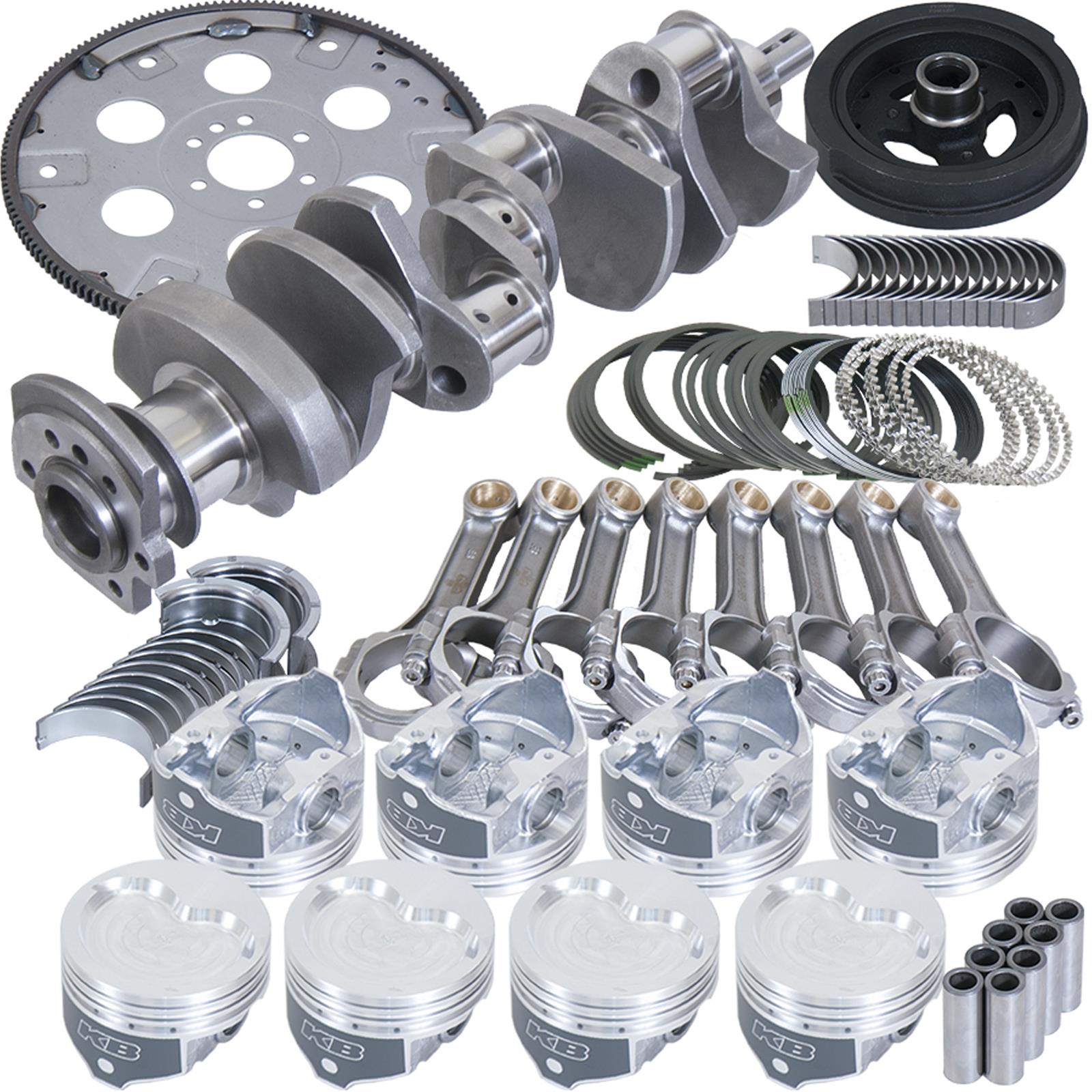 Eagle Chevy 400 3.750in Crank 5.700in I-Beam Rods -30cc 4.155in Pistons Balanced Assembly