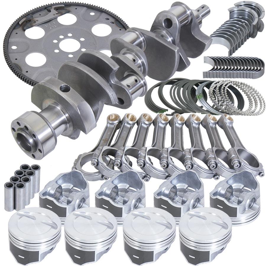 Eagle Chevy LT1350 1Pc 3.750in Crank 5.700in I-Beam 4.060in Pistons 153 Tooth FP Balanced Assembly
