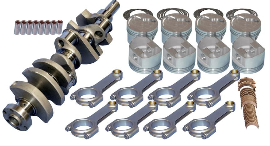 Eagle Chevy 305 3.480in Crank 5.700in I-Beam Rods -5cc Flat Top 3.796in Pistons Rotating Assembly thumbnail 2
