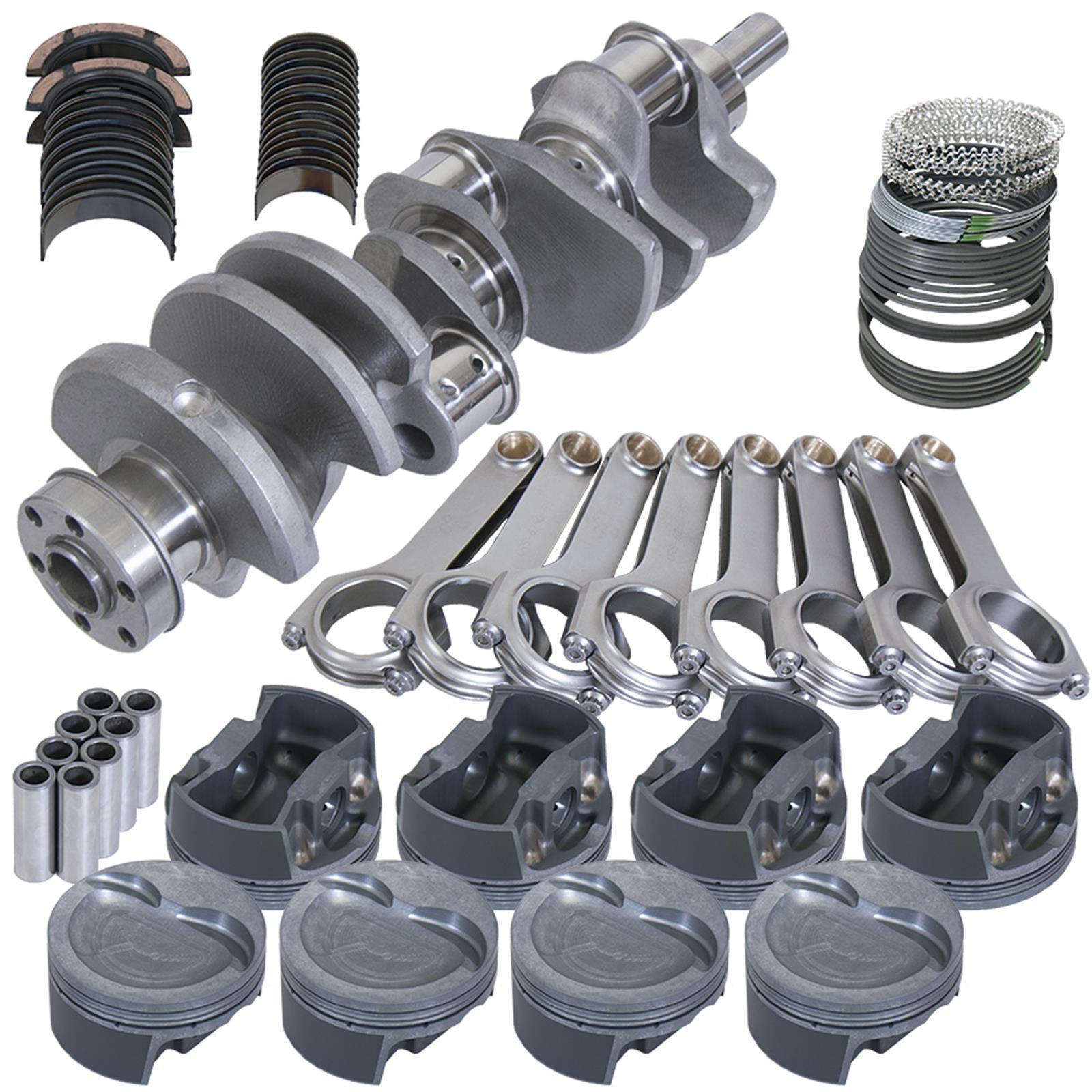 Eagle Ford 351W 4.000in Crank 2.750in Mains 6.250in H-Beam 4.040in Pistons Balanced Assembly