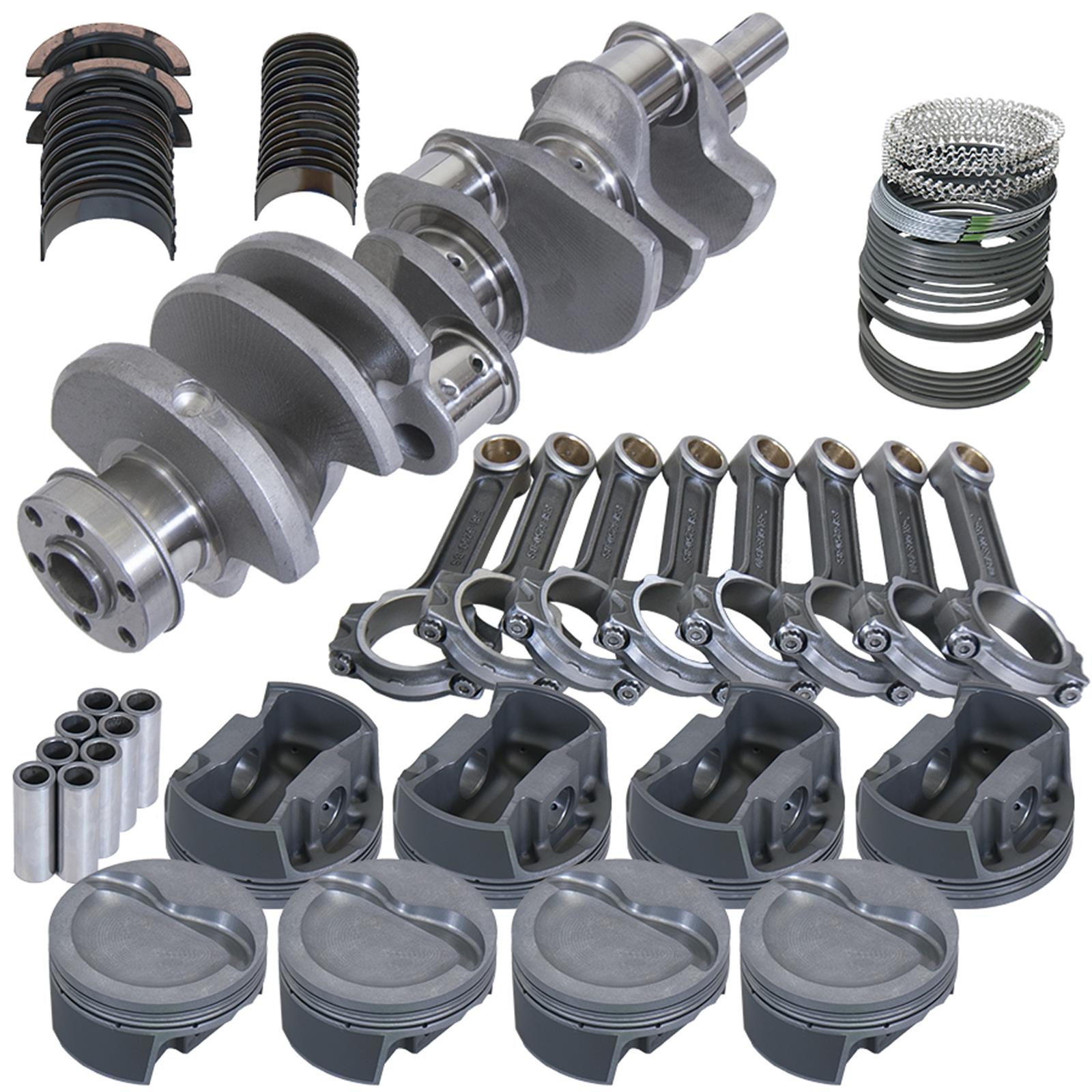 Eagle Ford 351W 4.000in Crank 2.750in Mains 6.250in I-Beam Rods 4.040in Pistons Balanced Assembly