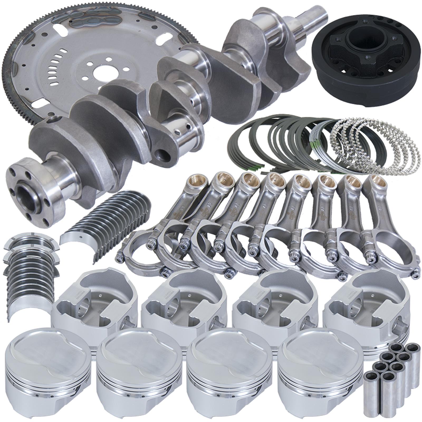 Eagle Ford 302 3.400in Crank 5.400in I-Beam Rods 4.000in Pistons 164 Tooth FP Balanced Assembly