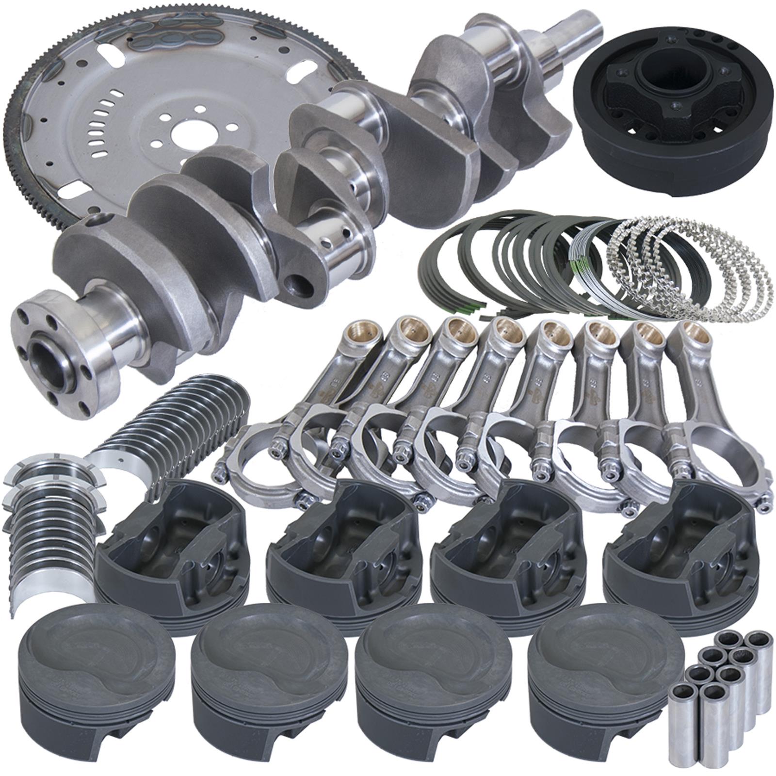 Eagle Ford 302 V-Rib Belts 164 Tooth Flexplate Balanced Rotating Assembly 5.400in I-Beam +.030 Bore