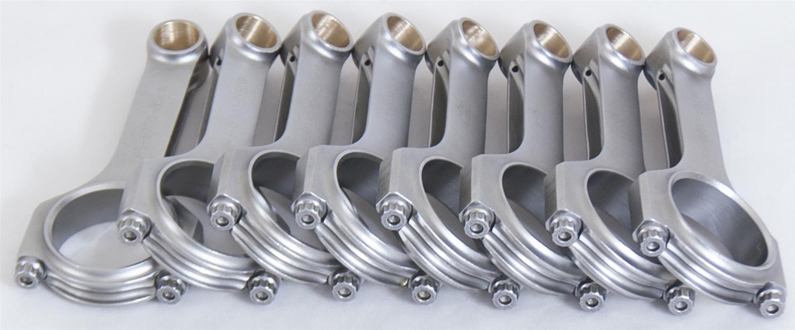 Eagle Chevrolet Small Block 5.700in Length Forged 4340 Steel Lightweight H-Beam Rods - Set of 8 thumbnail 4