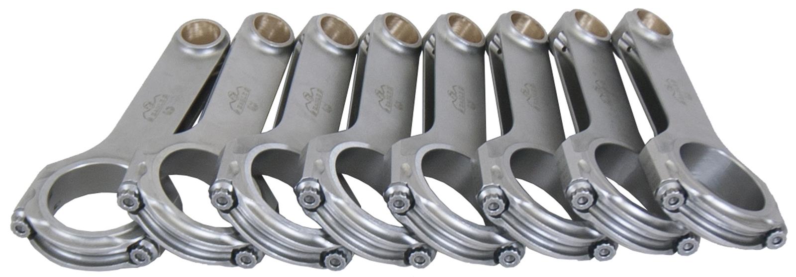 Eagle Chevrolet Small Block 6.000in Length Forged Steel 4Th Generation H-Beam Rods - Set of 8