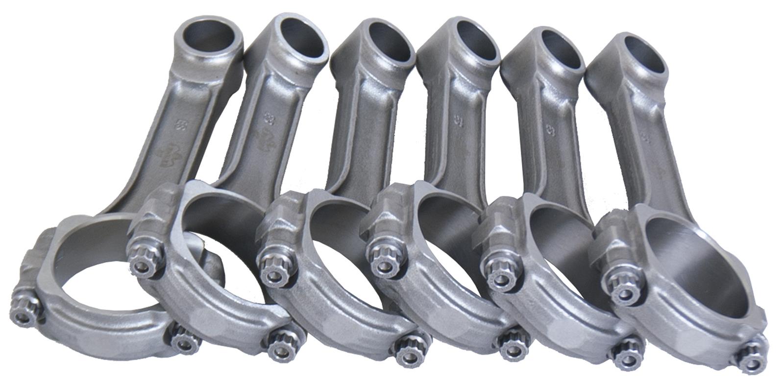 Eagle Jeep 4.2L 5140 Forged I-Beam Connecting Rod 6.123in w/ ARP 8740 (Set of 8) thumbnail 2