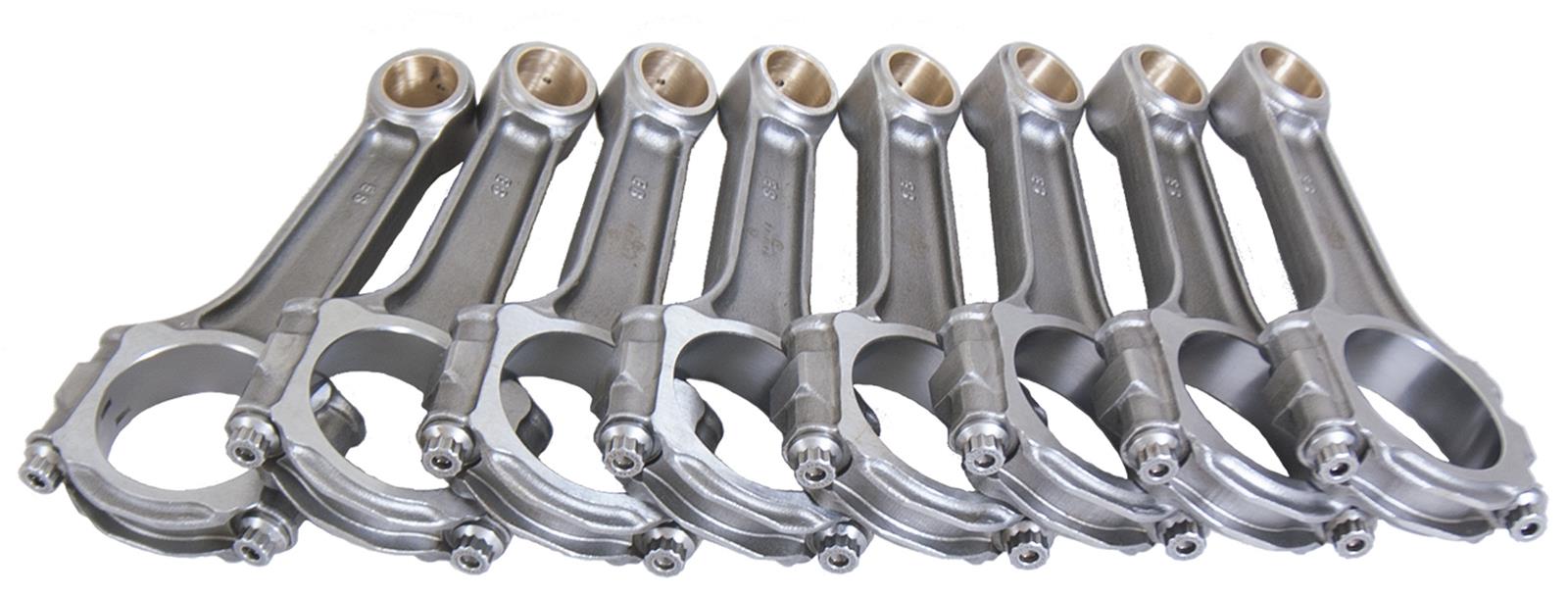 Eagle SIR I-Beam Connecting Rods SIR6135B-1 5140 STEEL I-BEAM CHEV BB 6.135" BUSHED