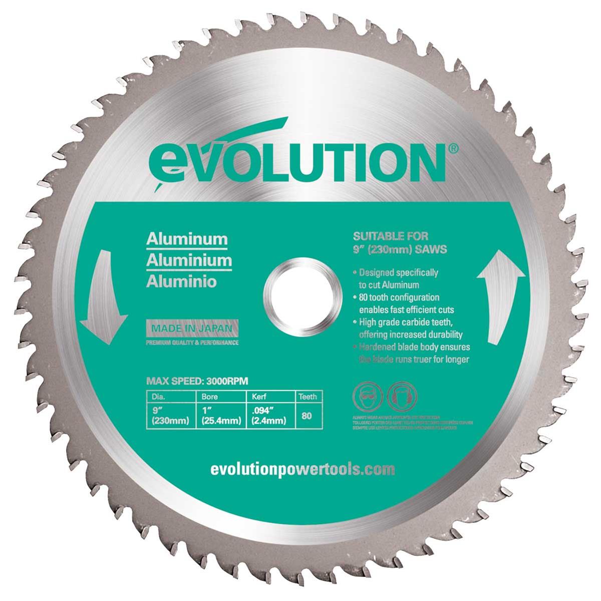 Evolution Powertools 230bladeal Evolution Metal Cutting Saw Blades Summit Racing 2477