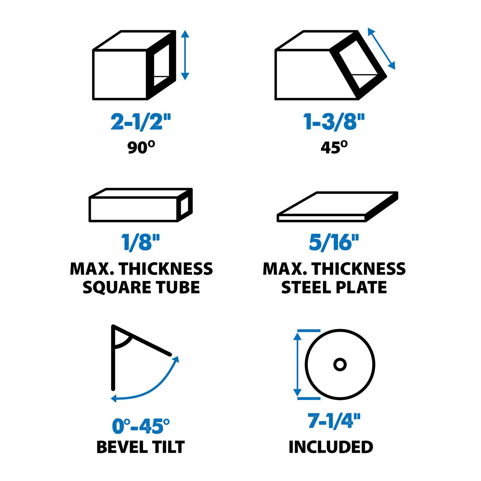 Evolution Powertools S185CCSL Evolution S185CCSL Metal Cutting Circular