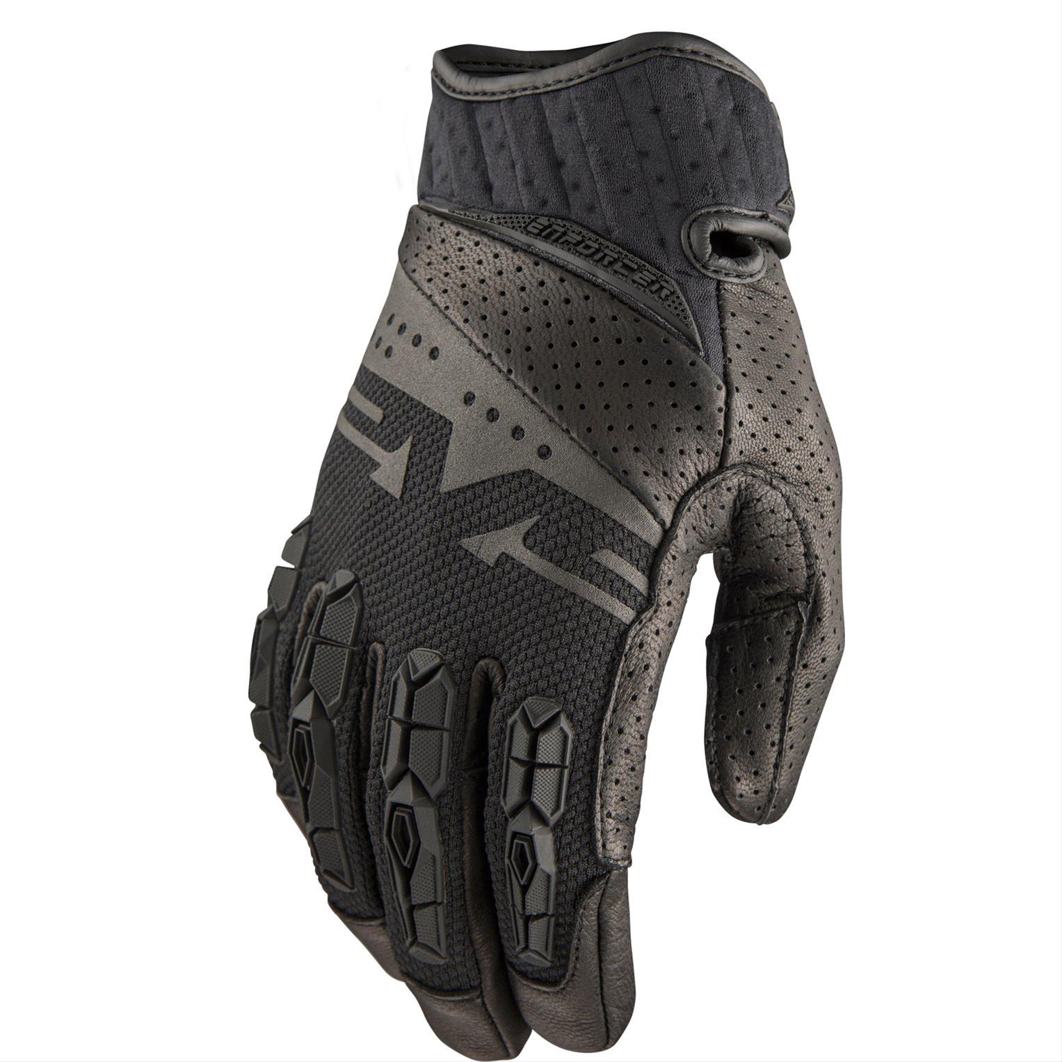 EVS Sports SGL18E-BK-XXL EVS Sports Enforcer Street Gloves | Summit Racing