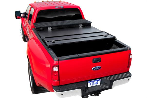 Extang 07-13 Chevy/GMC Silv/Sierra (8ft) / 14 2500HD/3500HD (w/o Track Sys) Solid Fold 2.0 Toolbox