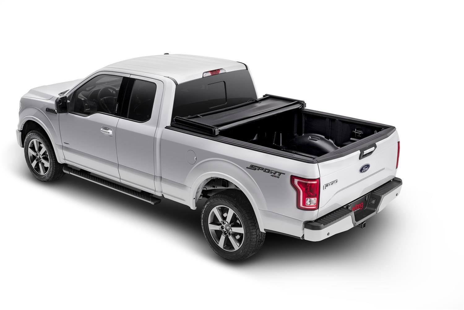 Extang Trifecta 2.0 Signature Series Tri-Fold Tonneau Covers for 2019-2025 SIERRA 1500, SILVERADO 1500 - 94458 Cover, Series, Soft Style, Folding, Canvas, Black, Chevrolet, GMC, 8 ft. Truck Bed Length, Each