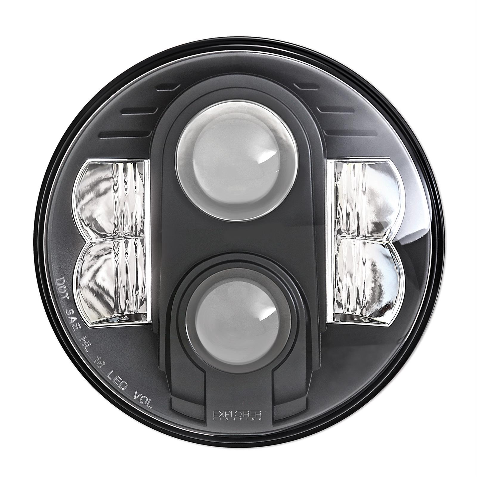 Jeep Wrangler JK led Headlight