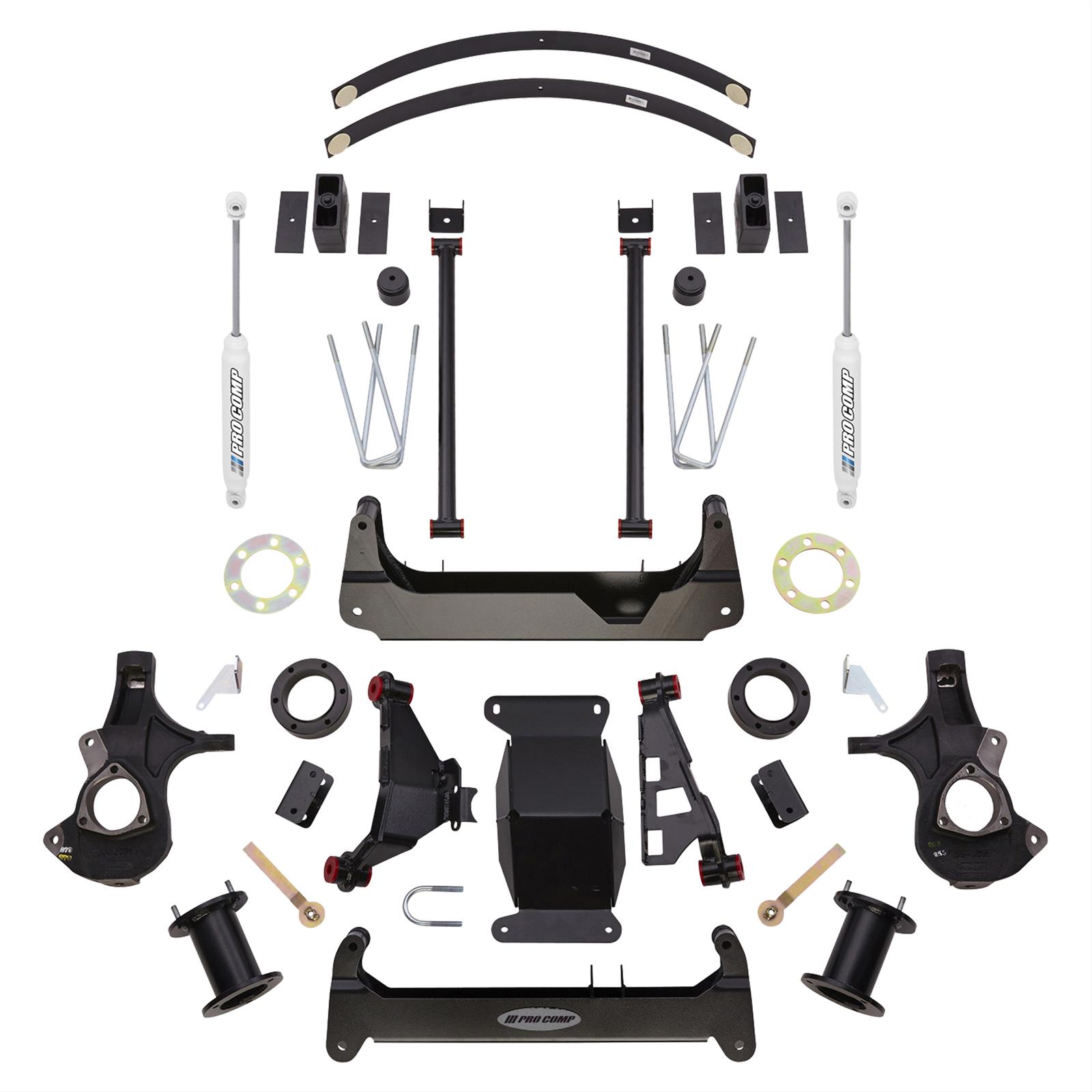 2014 GMC SIERRA 1500 Pro Comp Suspension Systems K1164BPX Pro Comp