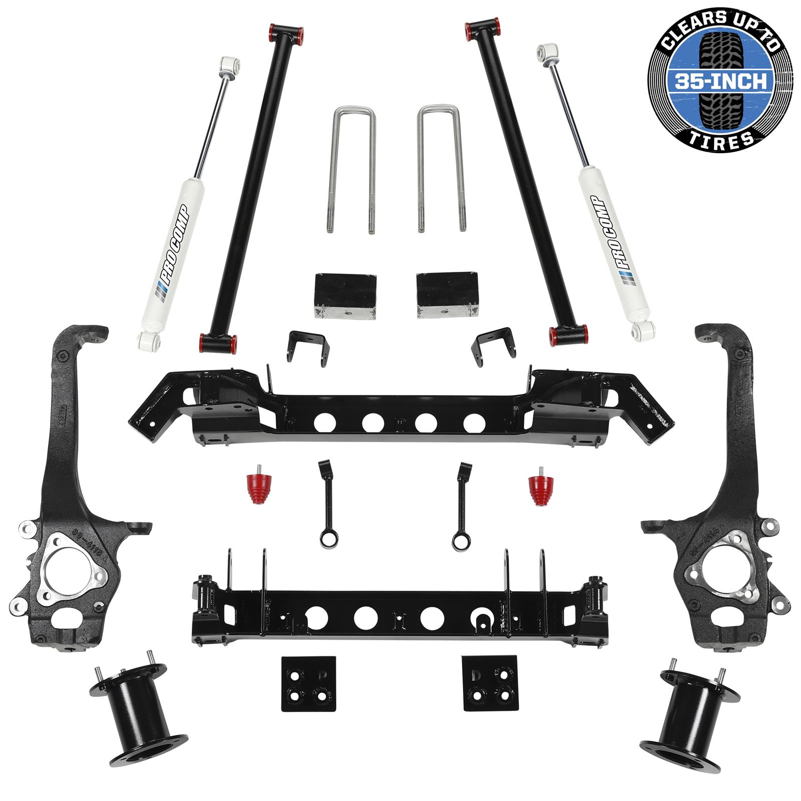 Pro Comp Suspension Systems K6006B Pro Comp Suspension Lift Kits
