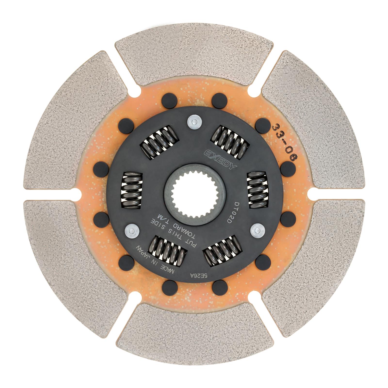 Exedy 1996-2016 Ford Mustang V8 Hyper Multi Disc Assembly (A/B) Sprung Center Disc Fits ET03SD