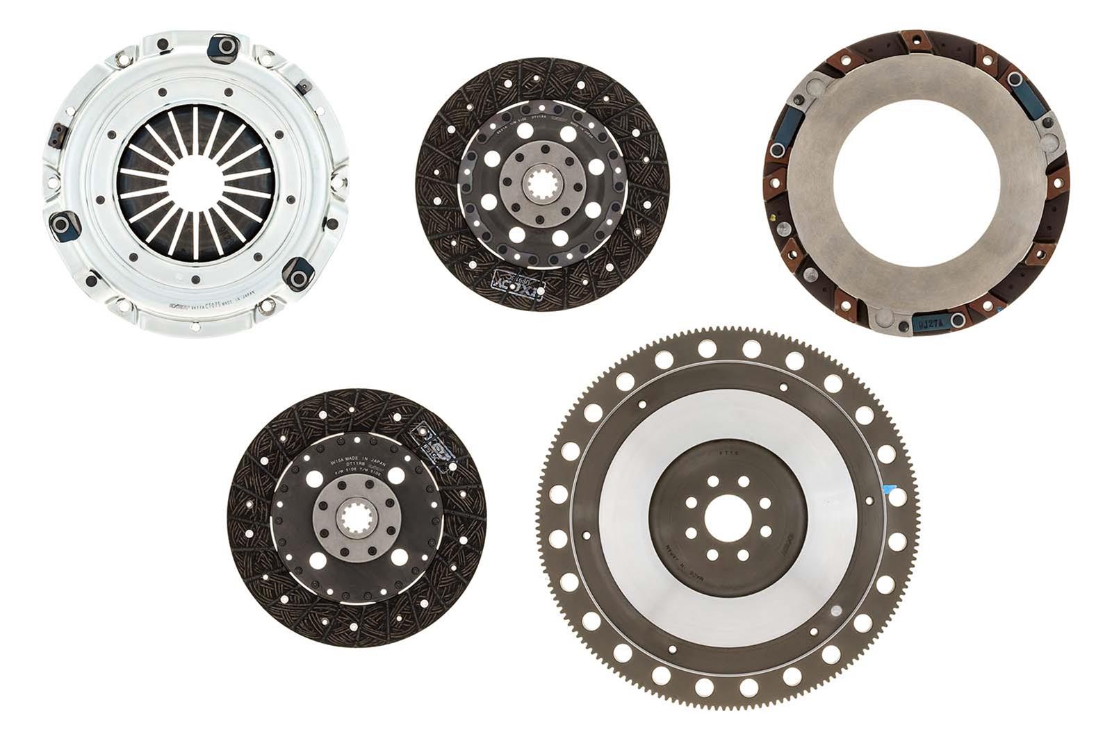 Exedy 1996-10 Mustang 4.6L Organic 10 Teeth 8 Bolt Twin Disc Clutch thumbnail 3