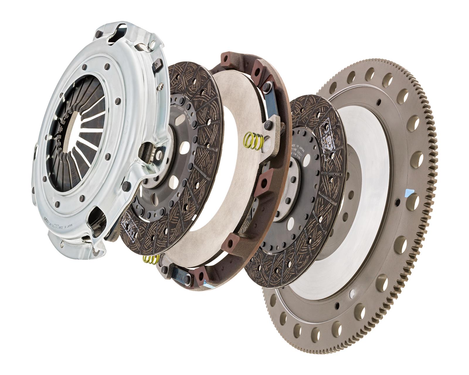 Exedy 1996-10 Mustang 4.6L Organic 10 Teeth 8 Bolt Twin Disc Clutch thumbnail 2