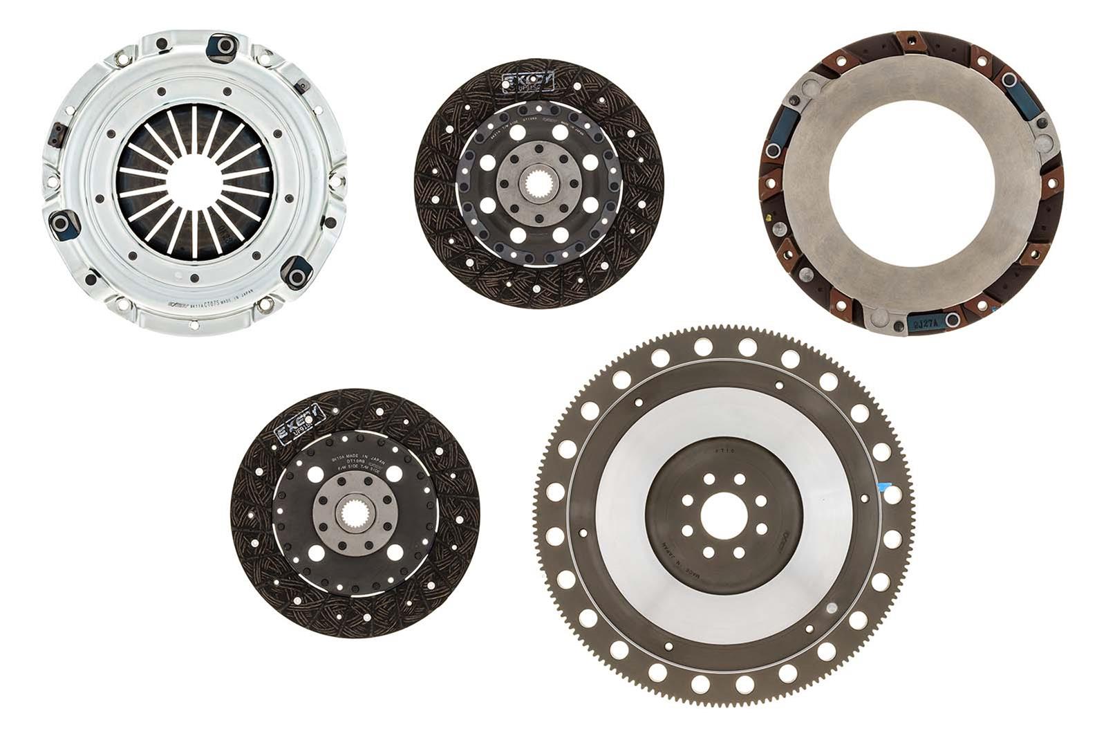 Exedy 2011-17 Mustang 5.0L Organic 23 Teeth 8 Bolt Twin Disc Clutch thumbnail 4