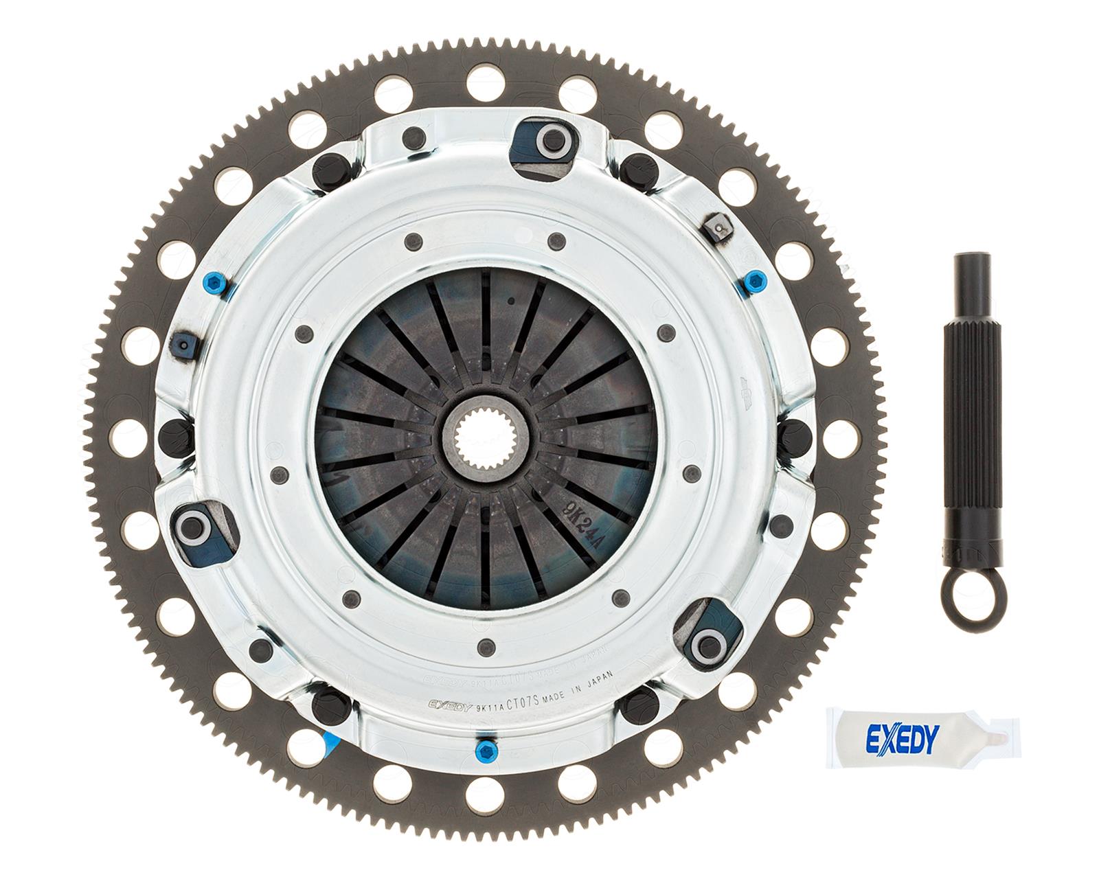 Exedy 2011-17 Mustang 5.0L Organic 23 Teeth 8 Bolt Twin Disc Clutch thumbnail 2