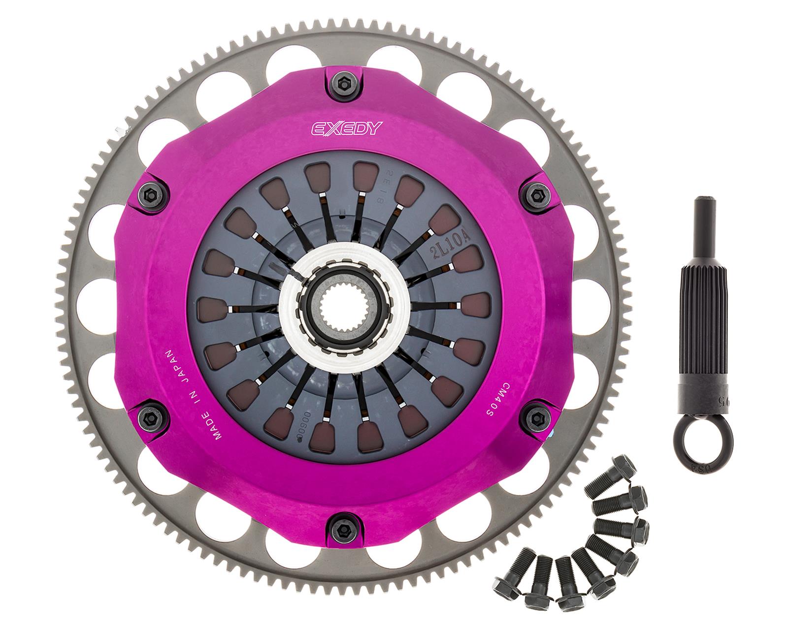 Exedy 2005-2005 Saab 9-2X Aero H4 Hyper Compe-D Twin Cerametallic Clutch Sprung Center Disc