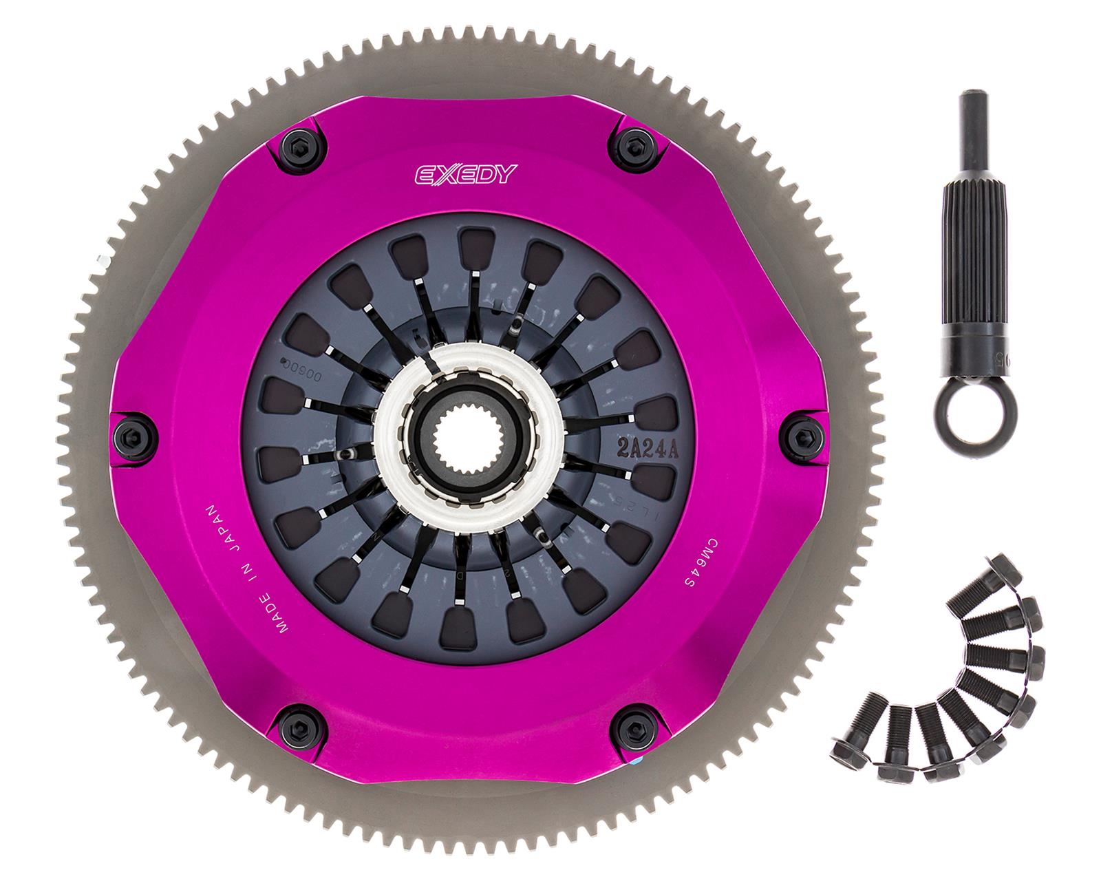 Exedy 04-17 Subaru WRX STI EJ255/EJ257 2.5L Twin-Organic Clutch Kit