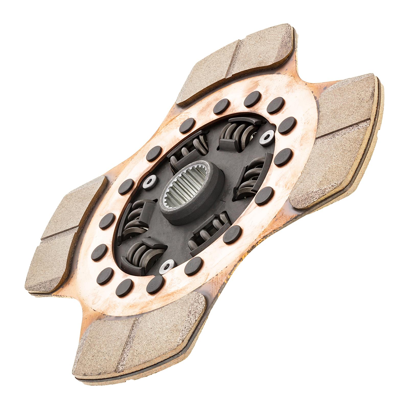 Exedy Replacement Clutch Disc Stage 2 Cerametallic 4 Puck Disc for 08951P4 / 08951P4FW thumbnail 4