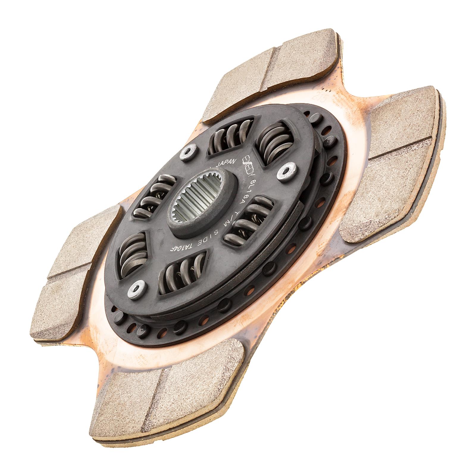 Exedy Replacement Clutch Disc Stage 2 Cerametallic 4 Puck Disc for 08951P4 / 08951P4FW thumbnail 3