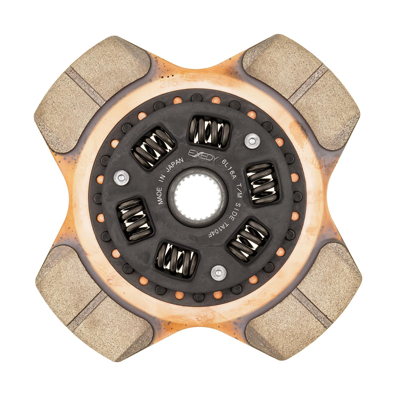 Exedy Replacement Clutch Disc Stage 2 Cerametallic 4 Puck Disc for 08951P4 / 08951P4FW