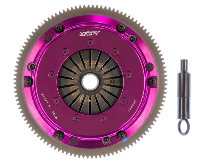 Exedy 1992-1993 Acura Integra L4 Hyper Single Clutch Sprung Center Disc Push Type Cover thumbnail 2
