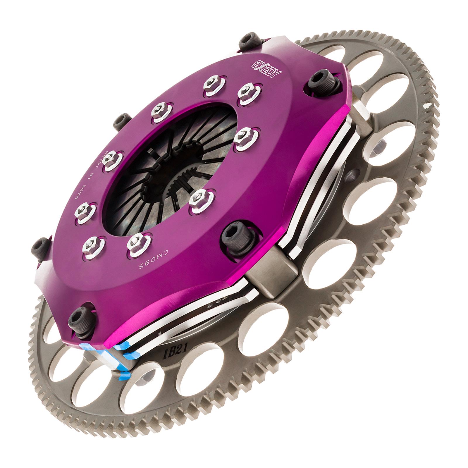 Exedy 92-01 Acura Integra LS 1.8L Hyper Compe-R Twin Cerametallic Clutch Rigid Disc Push Type Cover thumbnail 4