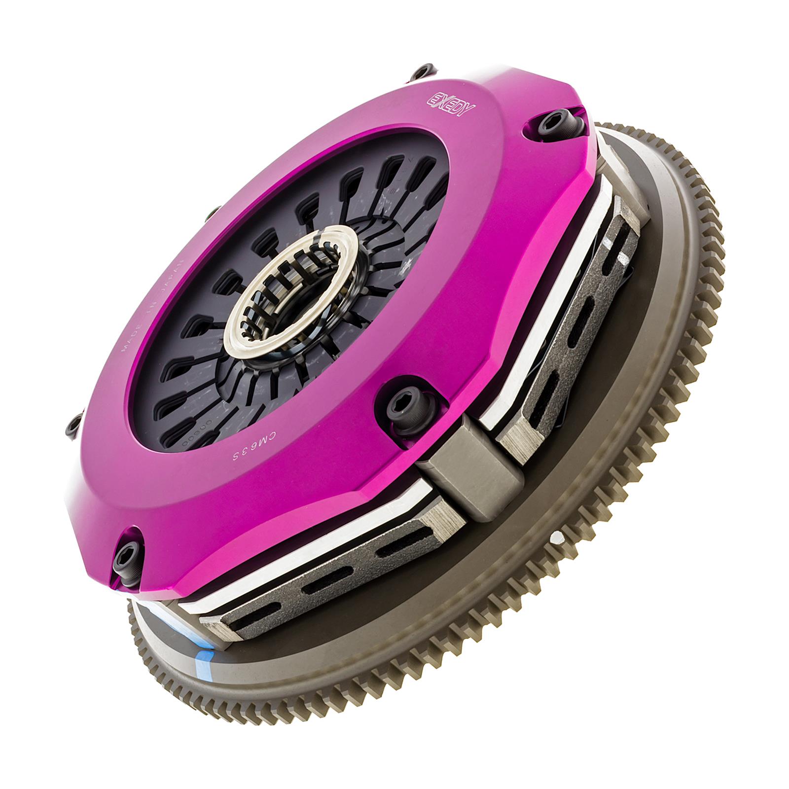 Exedy 96-06 Mitsubishi Evo 4-9 4G63T 2.0L Twin-Organic Stage 5 Clutch Kit (RACING USE ONLY) thumbnail 4