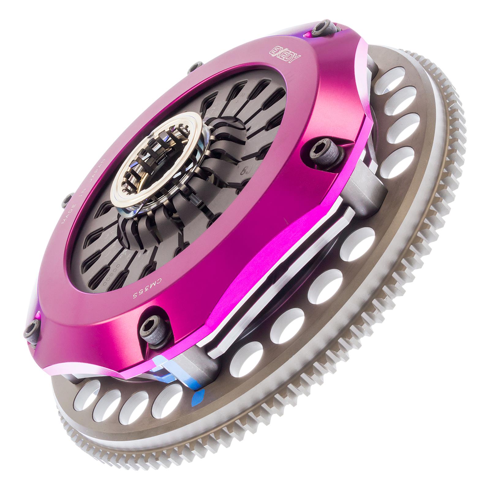 Exedy 2008-2015 Mitsubishi Lancer Evolution GSR L4 Hyper Compe-R Twin Cerametallic Clutch Rigid thumbnail 2