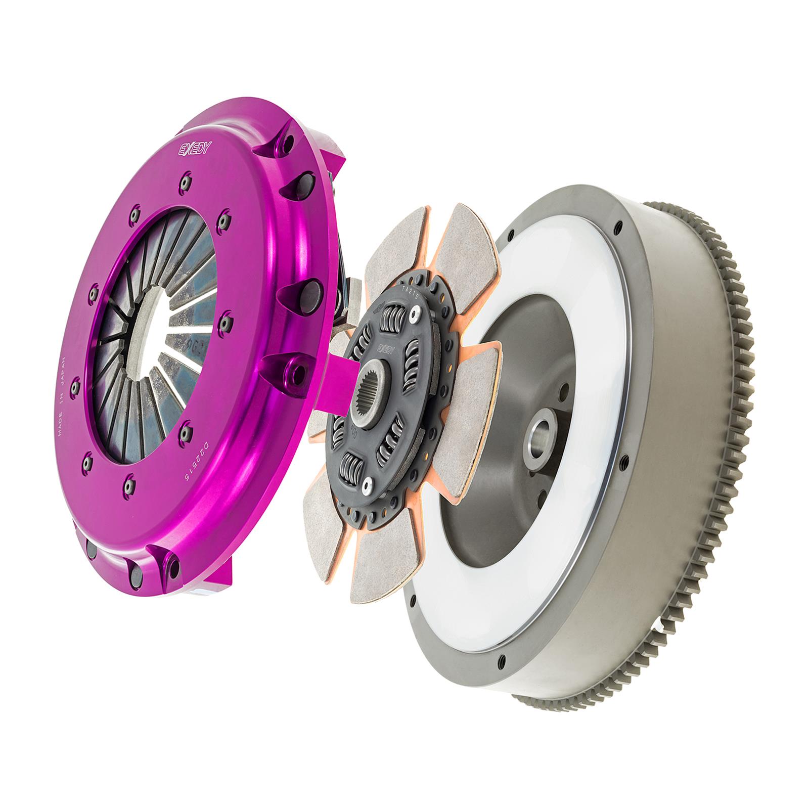 Exedy 1999-2002 Nissan Silvia L4 Hyper Single Clutch Sprung Center Disc Push Type (w/FW Bolts) thumbnail 2