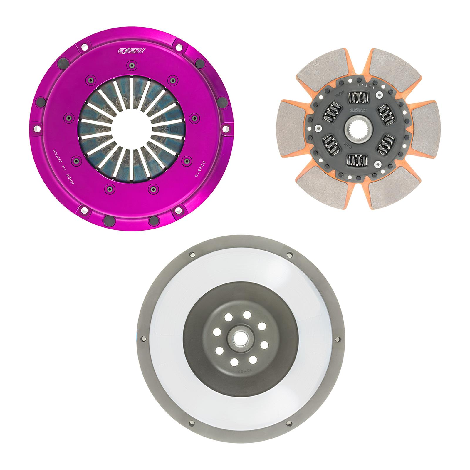 Exedy 1999-2002 Nissan Silvia L4 Hyper Single Clutch Sprung Center Disc Push Type (w/FW Bolts) thumbnail 3