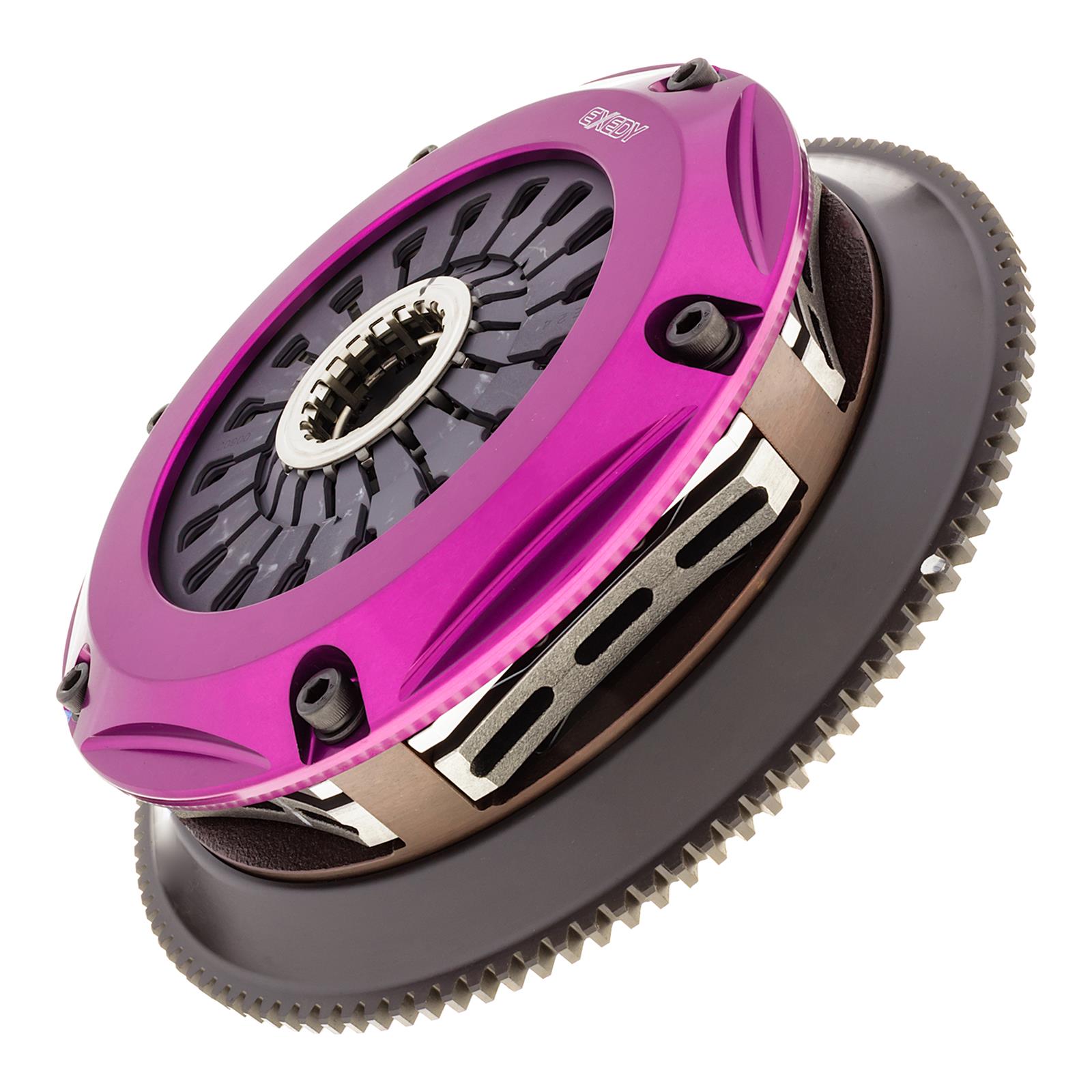 Exedy 1993-1994 Nissan Skyline GTR L6 Hyper Twin Cerametallic Clutch Sprung Center Disc Pull Type thumbnail 4