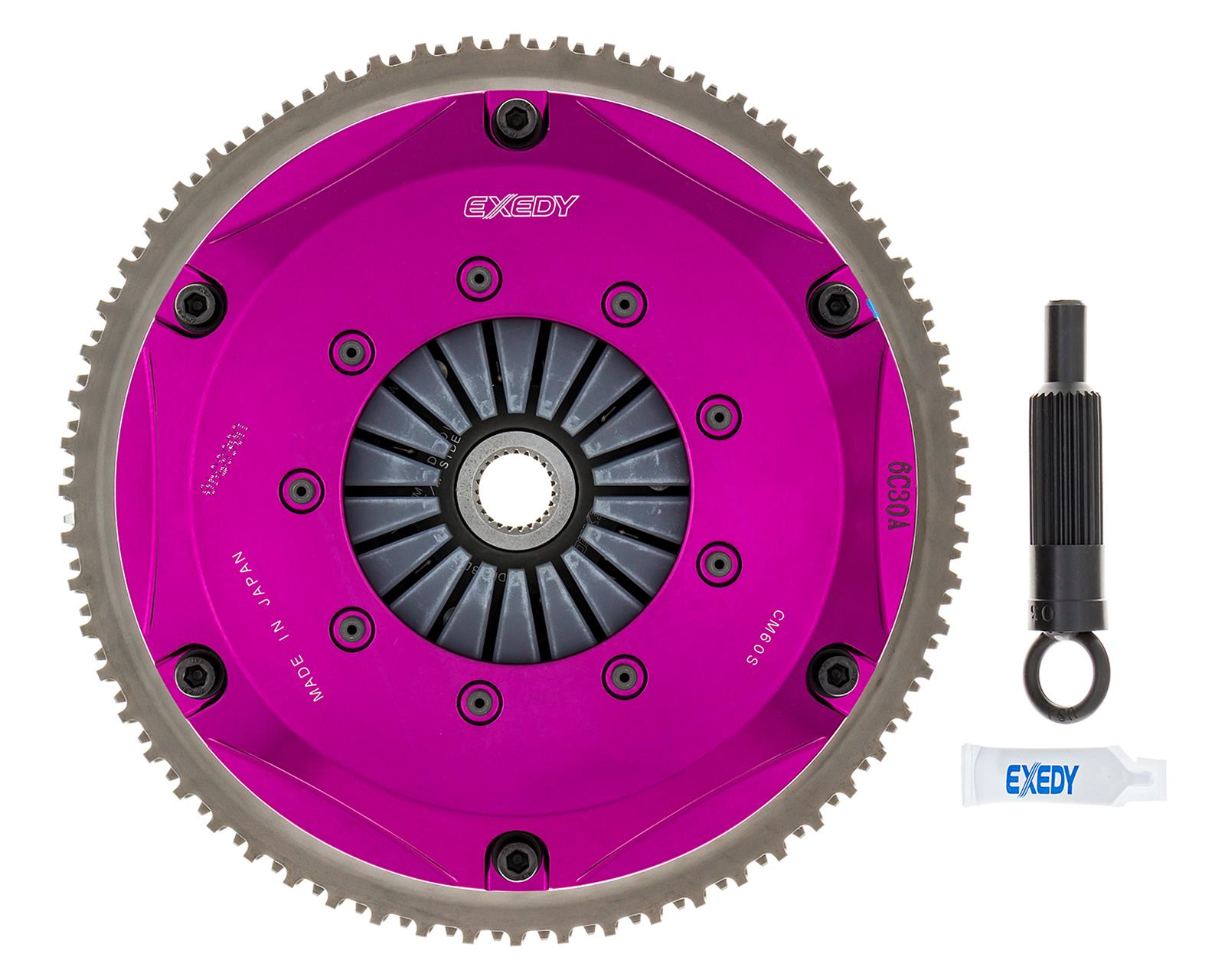 Exedy 2010-2012 Hyundai Genesis Coupe L4 Hyper Twin Cerametallic Clutch Sprung Center Disc