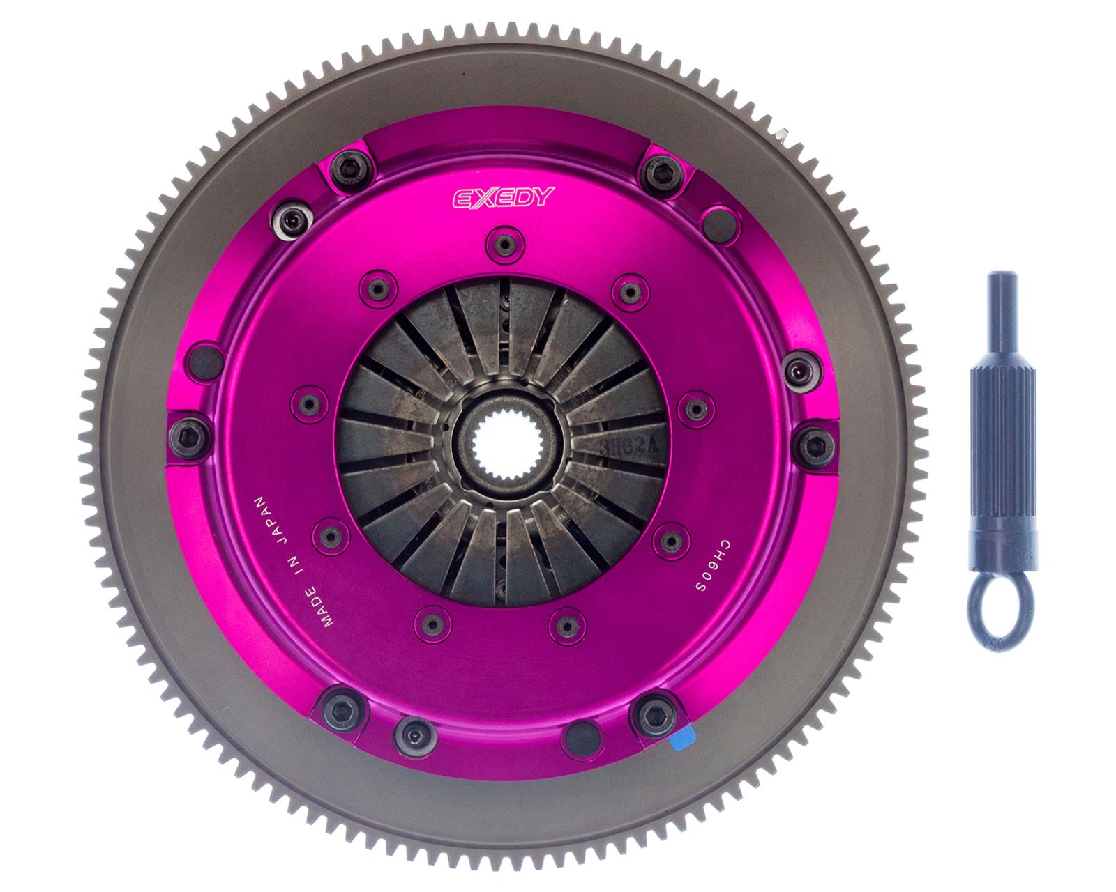 Exedy 2013-2016 Scion FR-S H4 Hyper Single Clutch VF Series Sprung Center Disc Push Type Cover thumbnail 2