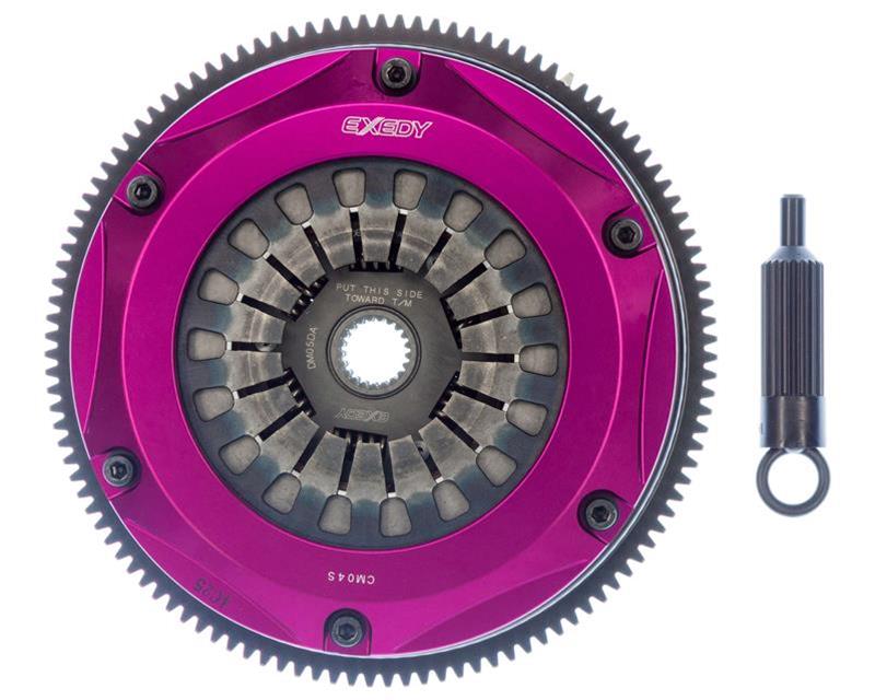 Exedy 1991-1992 Toyota Supra Hyper Twin Cerametallic Clutch Sprung Center Disc Pull Type Cover thumbnail 2