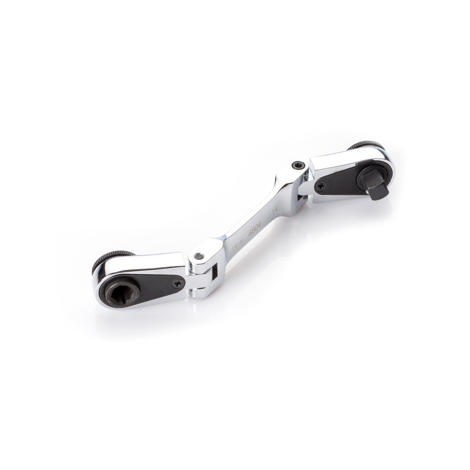 E-Z RED 4S04 EZ Red Stubby Combination Drive Flex Head Ratchets