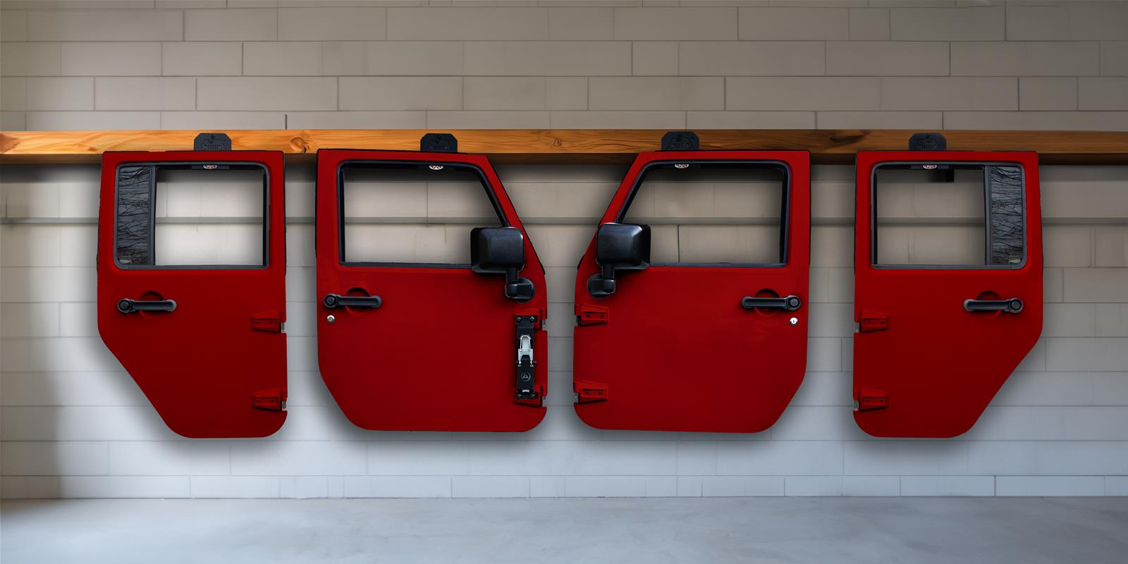 EZ4x4 1900 0053 EZ4X4 Door Storage Hangers | Summit Racing