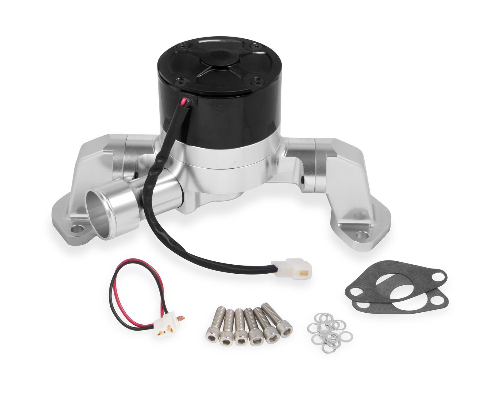 Frostbite Electric Water Pumps 22-126 Pumps, Electric, 40 Flow Rate At 12 V, 48 Flow Rate At 16 V, 9.00 amps, Aluminum, Polished, Chevrolet, Big Block, Each thumbnail 3