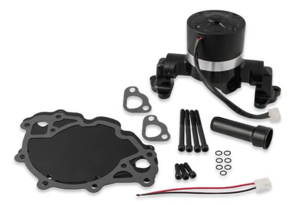 Frostbite Electric Water Pumps 22-138 Pump, Billet Aluminum, Black Finish, 50gpm, Ford, Each thumbnail 5