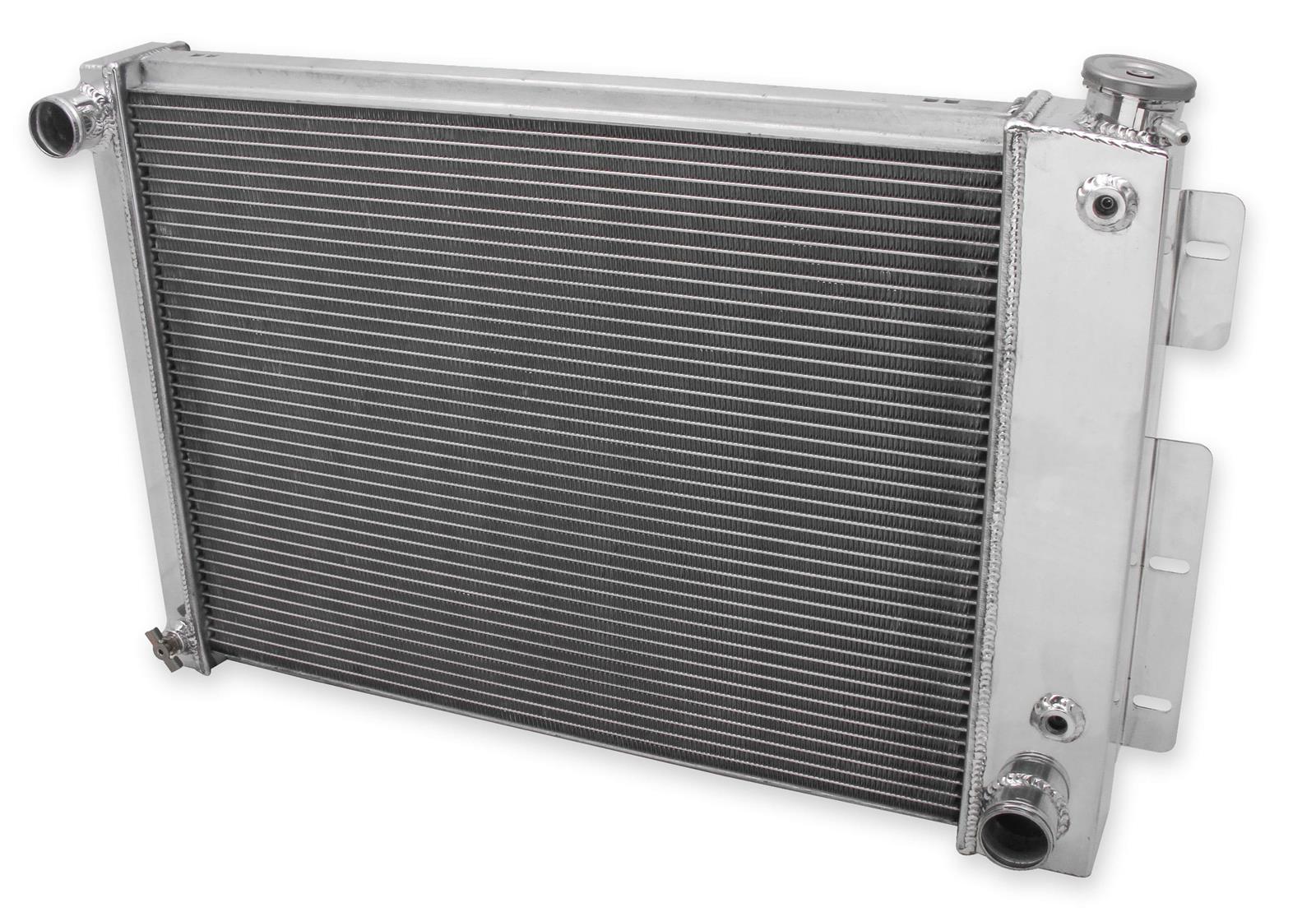Frostbite Performance Cooling Aluminum Radiators for 1967-1969 CAMARO, FIREBIRD - FB149 Radiator, Aluminum, 4-Row, Polished, Crossflow, Chevy, Pontiac, Each