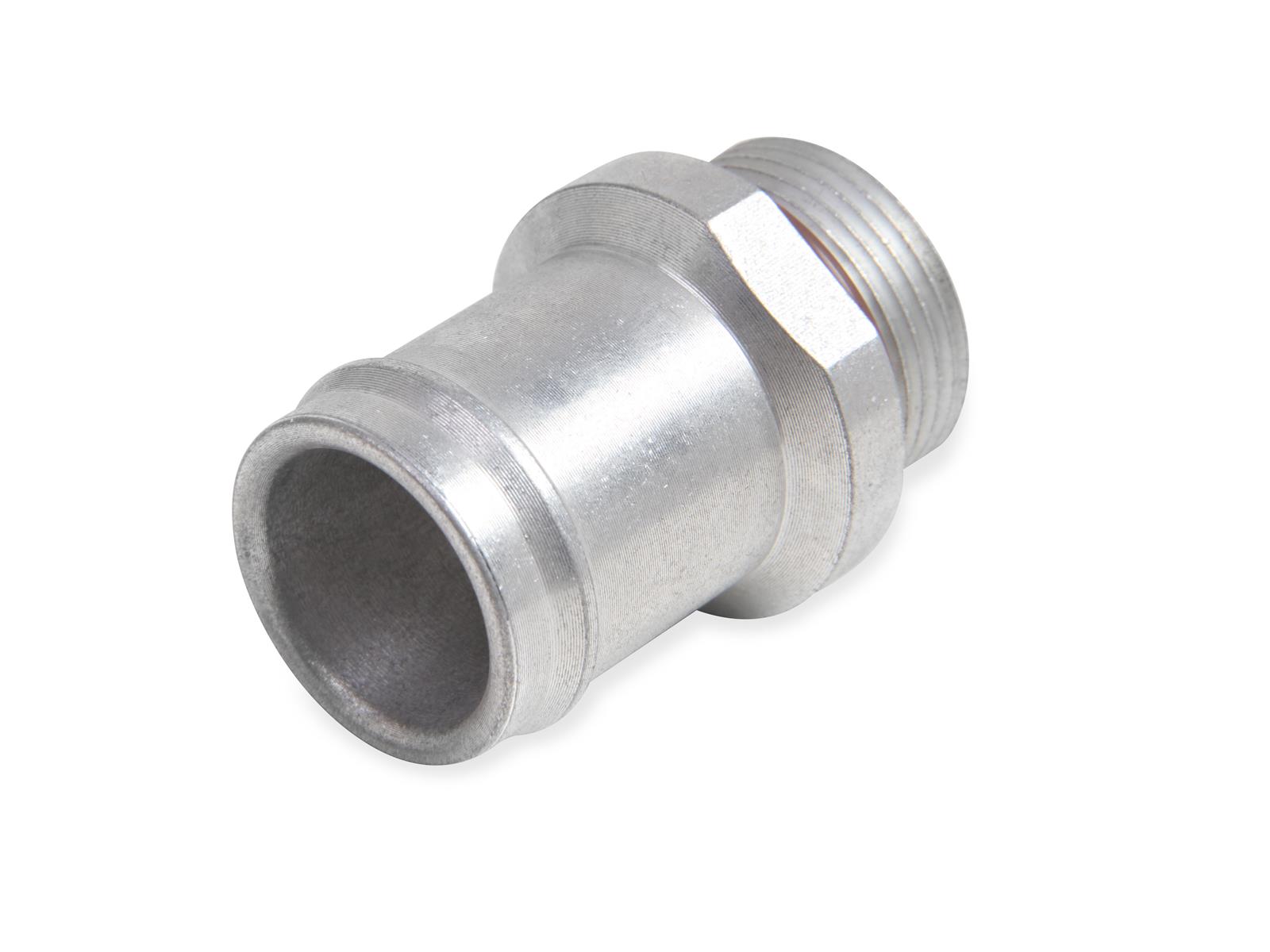 Frostbite Radiator Inlet Nipple to Straight Cut Fittings FB400 Fitting, Adapter, Hose Barb, Straight, Aluminum, Natural, -16 AN, 1 1/4 in. Hose Barb, Each thumbnail 2