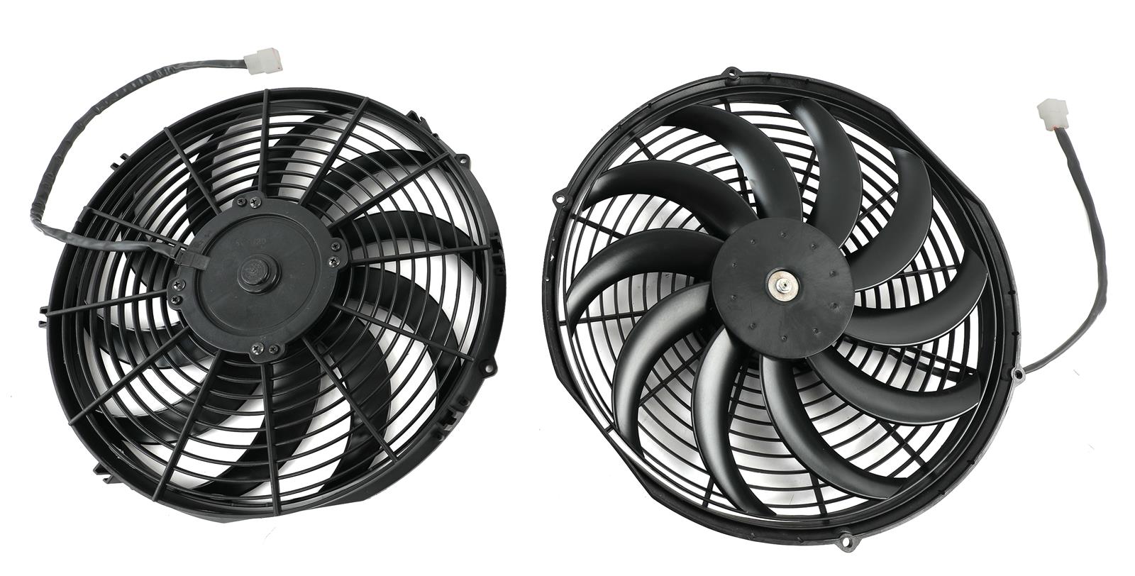 14 Inch 2,200 CFM Frostbite Fan and Shroud High Performance Packages FB512H Electric Fan, Dual, in. Diameter, Puller, cfm, Aluminum Shroud, 17.00 in. Height, 20.75 Width, Kit thumbnail 3
