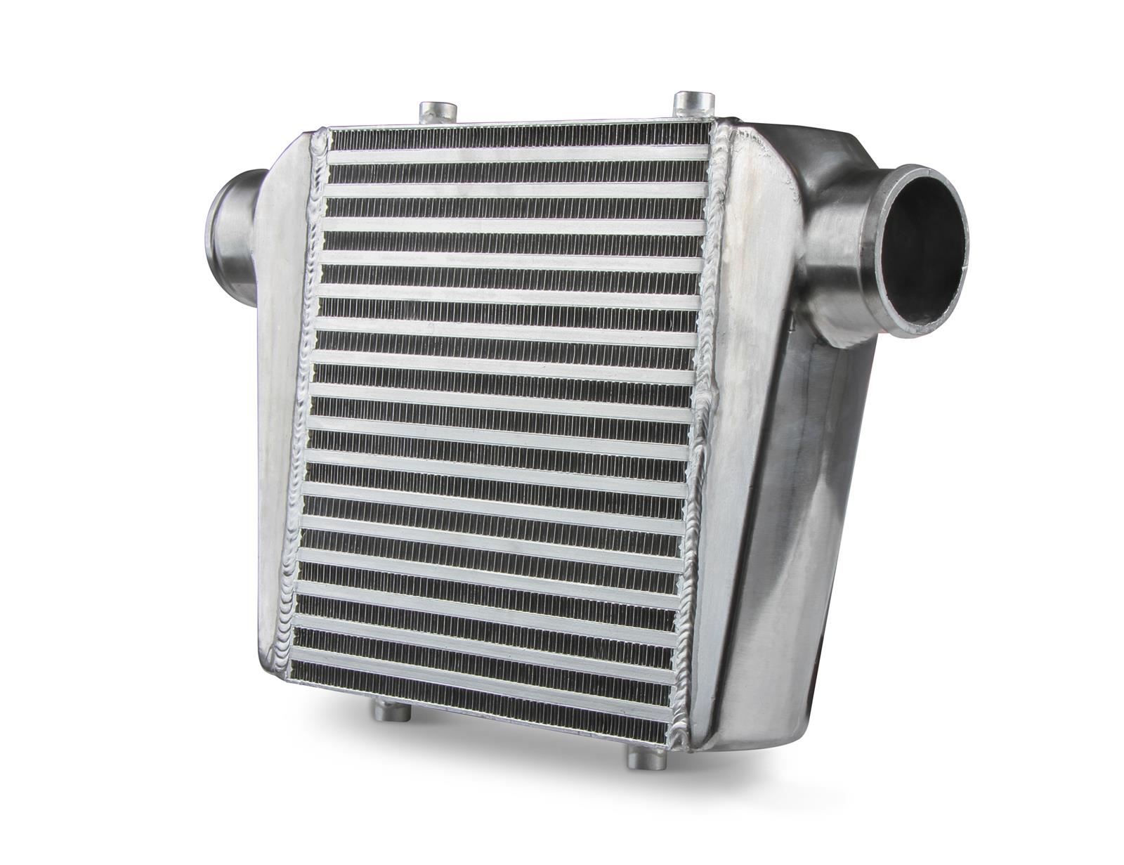 Frostbite Universal Intercoolers FB601 Intercoolers, Aluminum, Polished, 3.000 in. Slip Fit Inlet/Outlet, 18.100 in. Width, 13.000 in. Height, 3.000 in. Depth, Each thumbnail 2